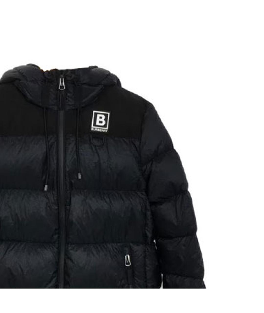 BURBERRY Темно-синий пуховик, фото 6