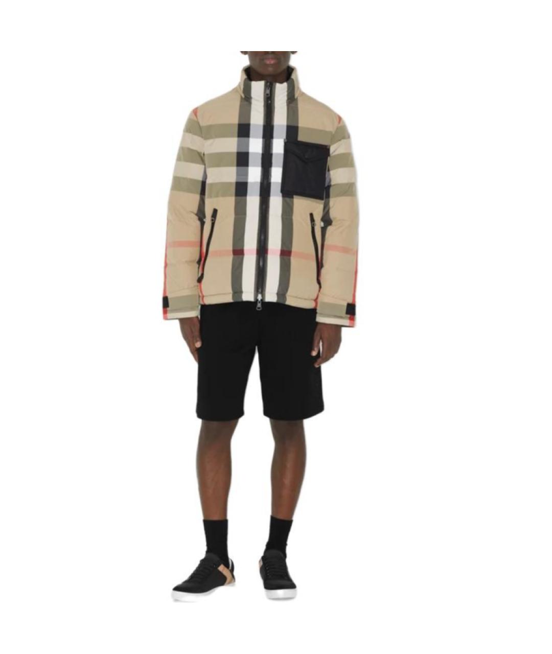 BURBERRY Бежевый пуховик, фото 3