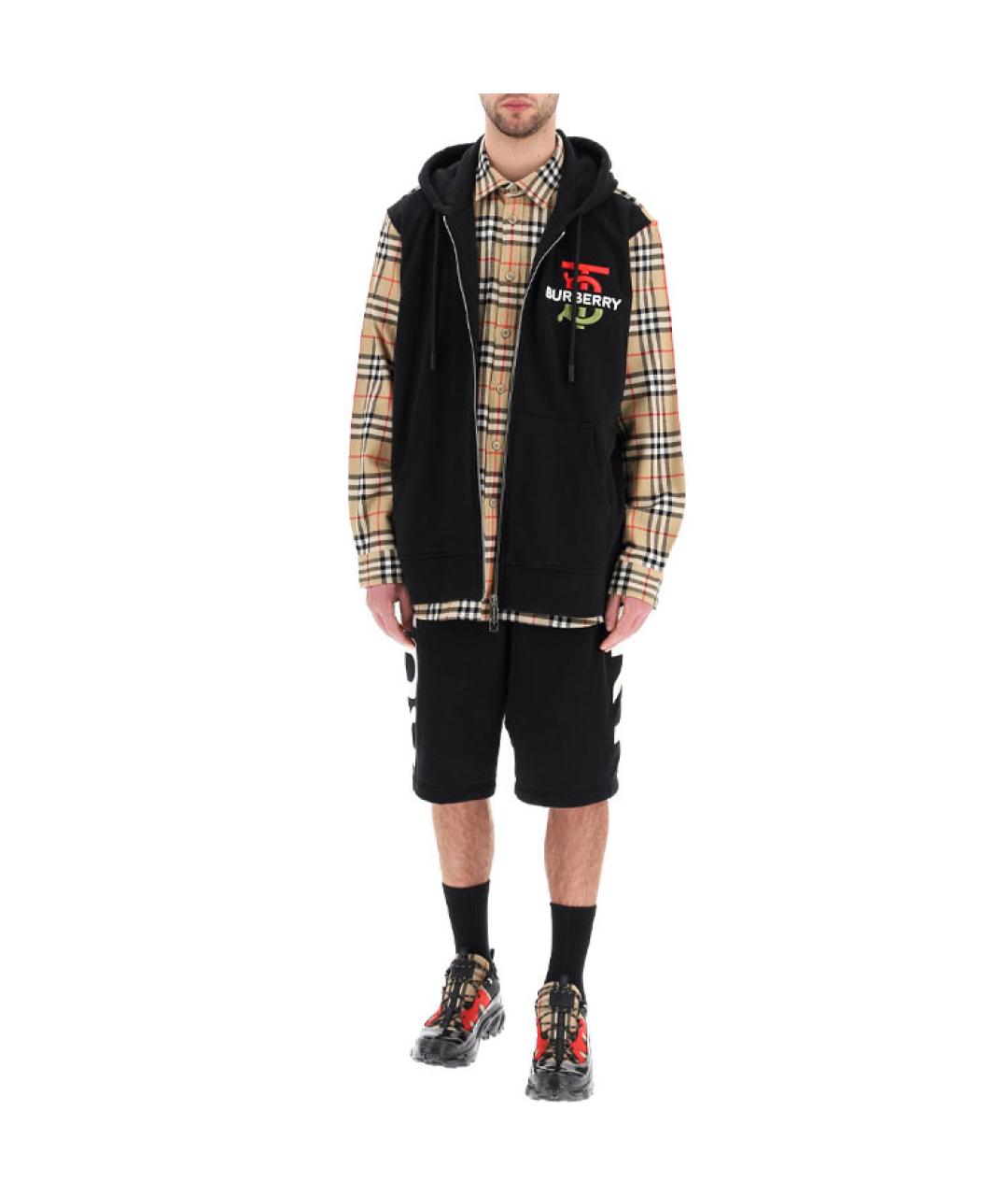 BURBERRY Черная куртка, фото 4