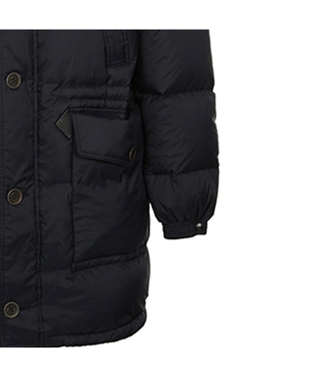 BURBERRY Темно-синий пуховик, фото 7