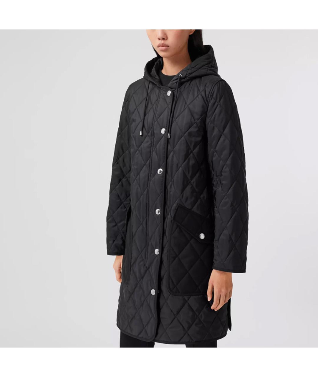 BURBERRY Черный пуховик, фото 3