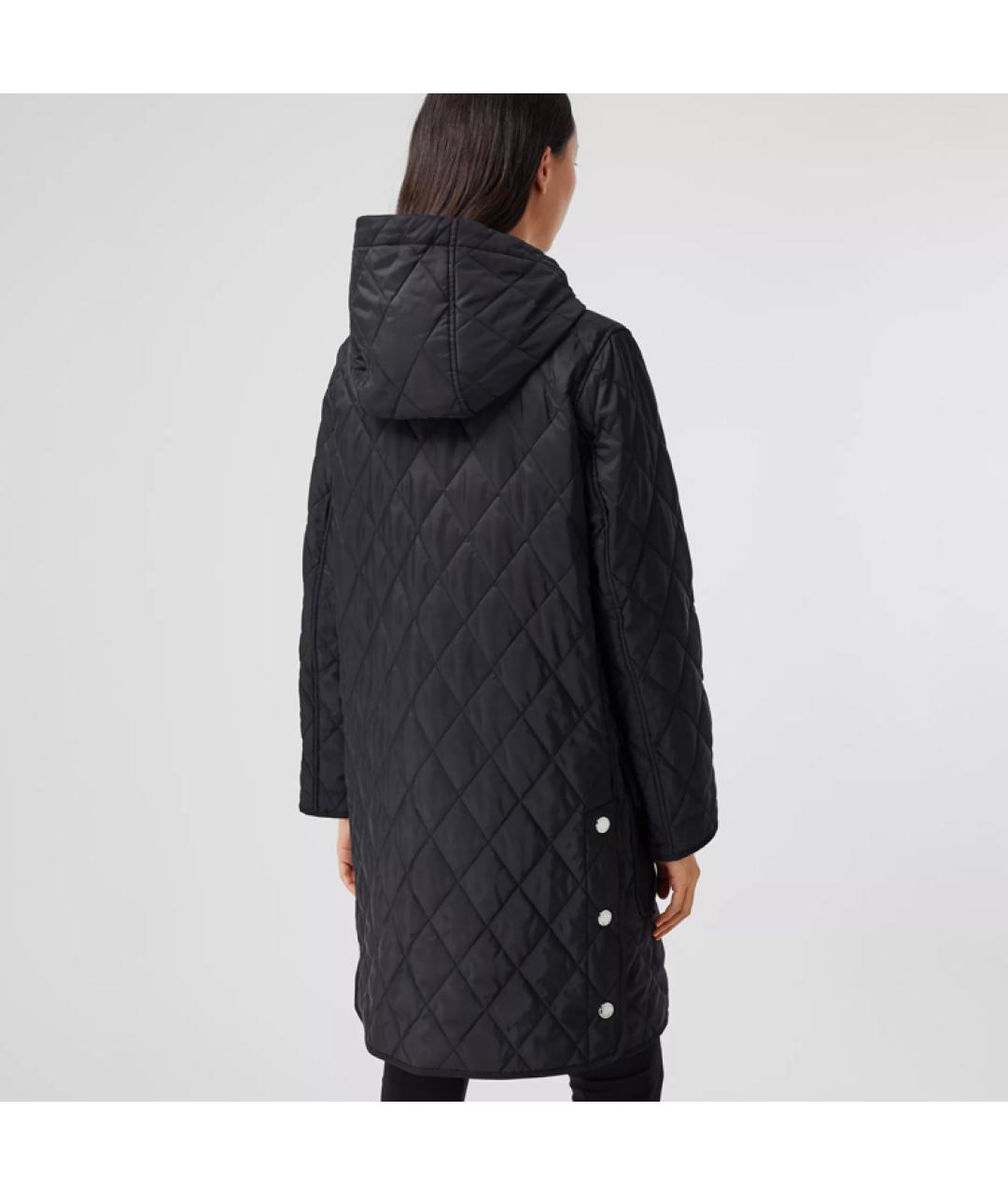 BURBERRY Черный пуховик, фото 4