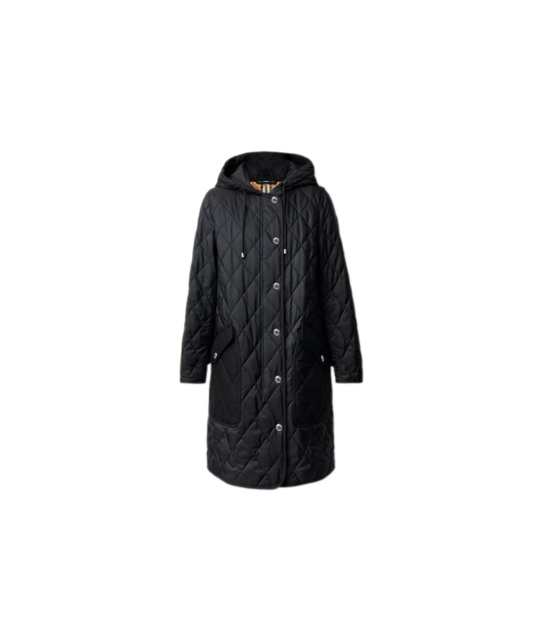 BURBERRY Черный пуховик, фото 1