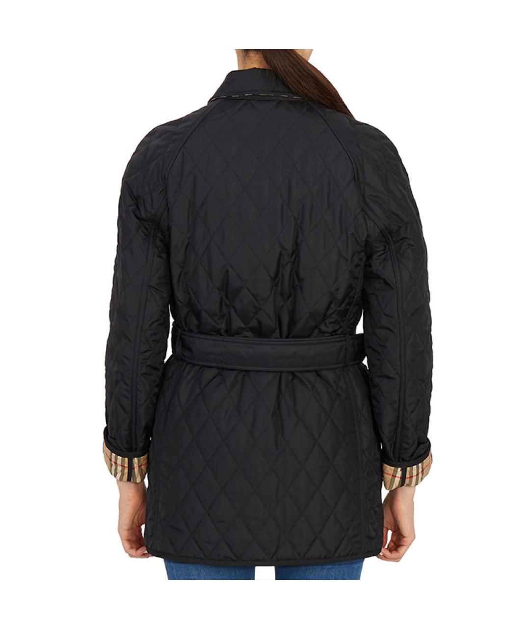 BURBERRY Черный пуховик, фото 4