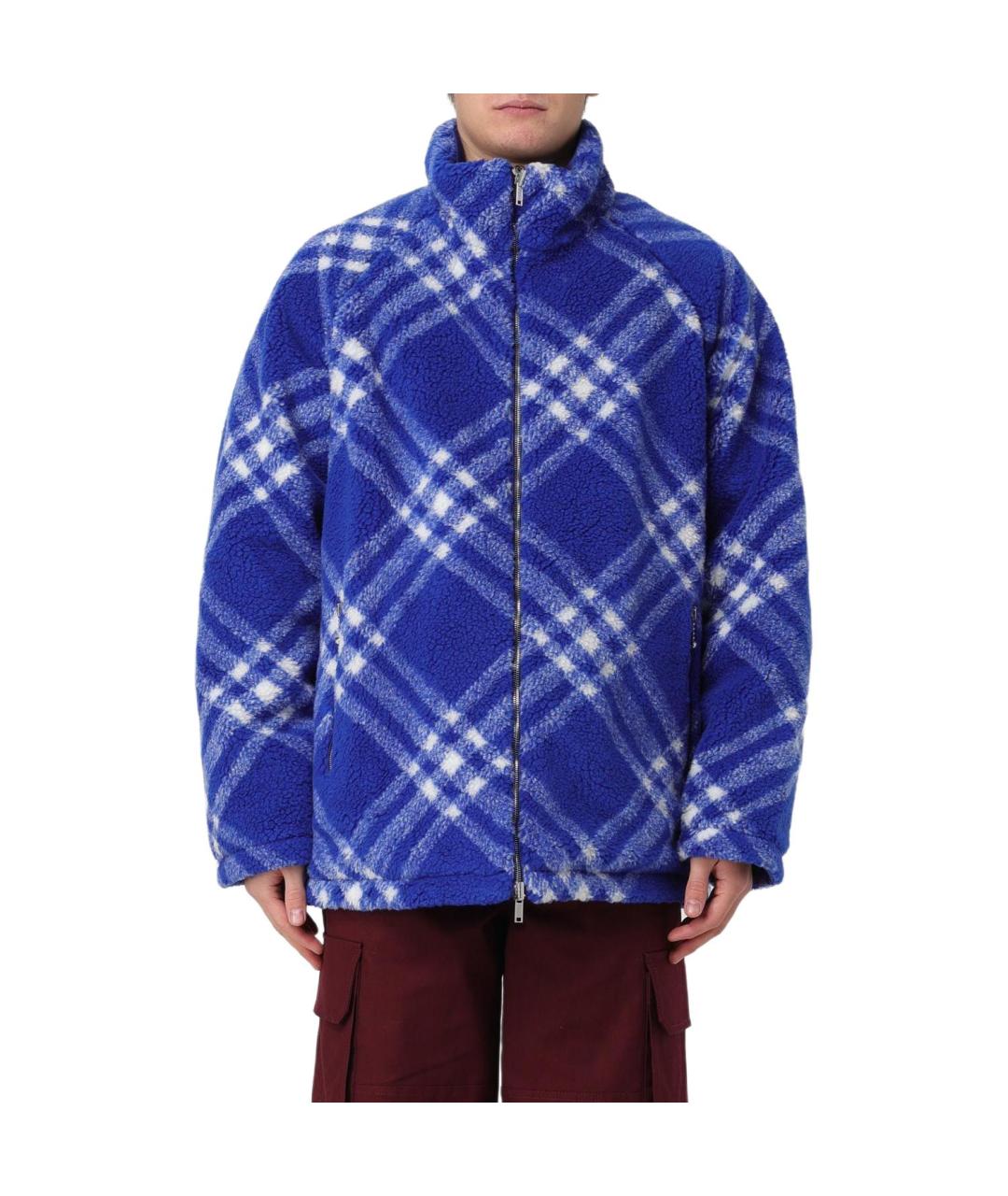 BURBERRY Синяя куртка, фото 3