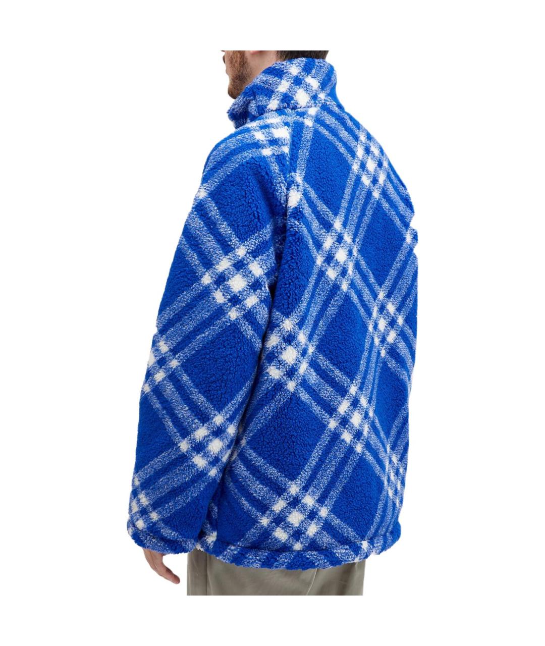 BURBERRY Синяя куртка, фото 4