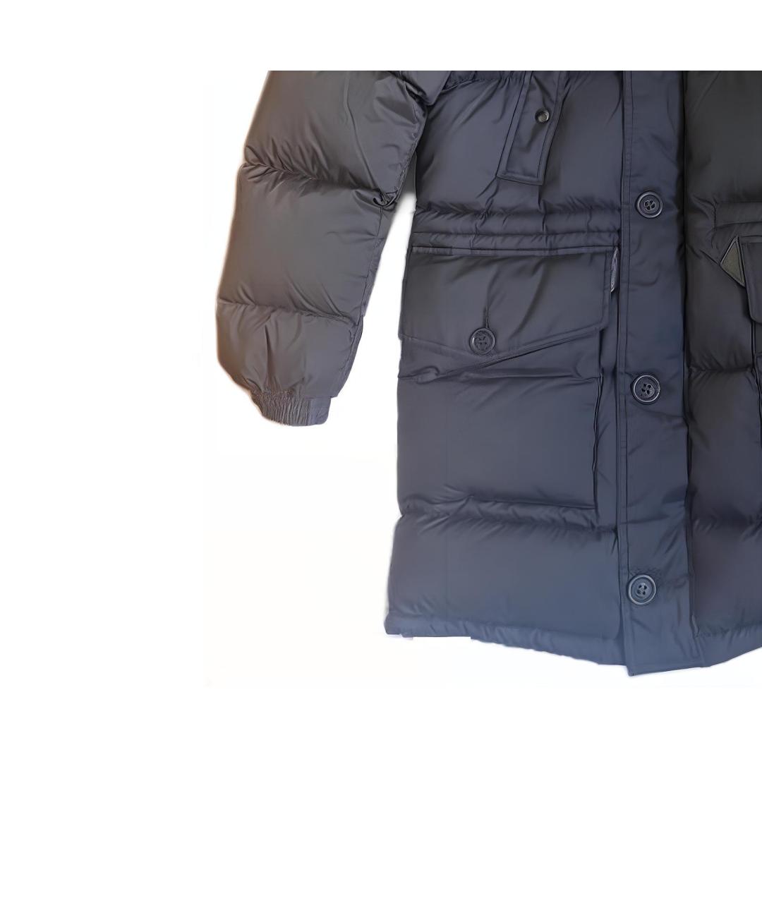 BURBERRY Темно-синий пуховик, фото 5