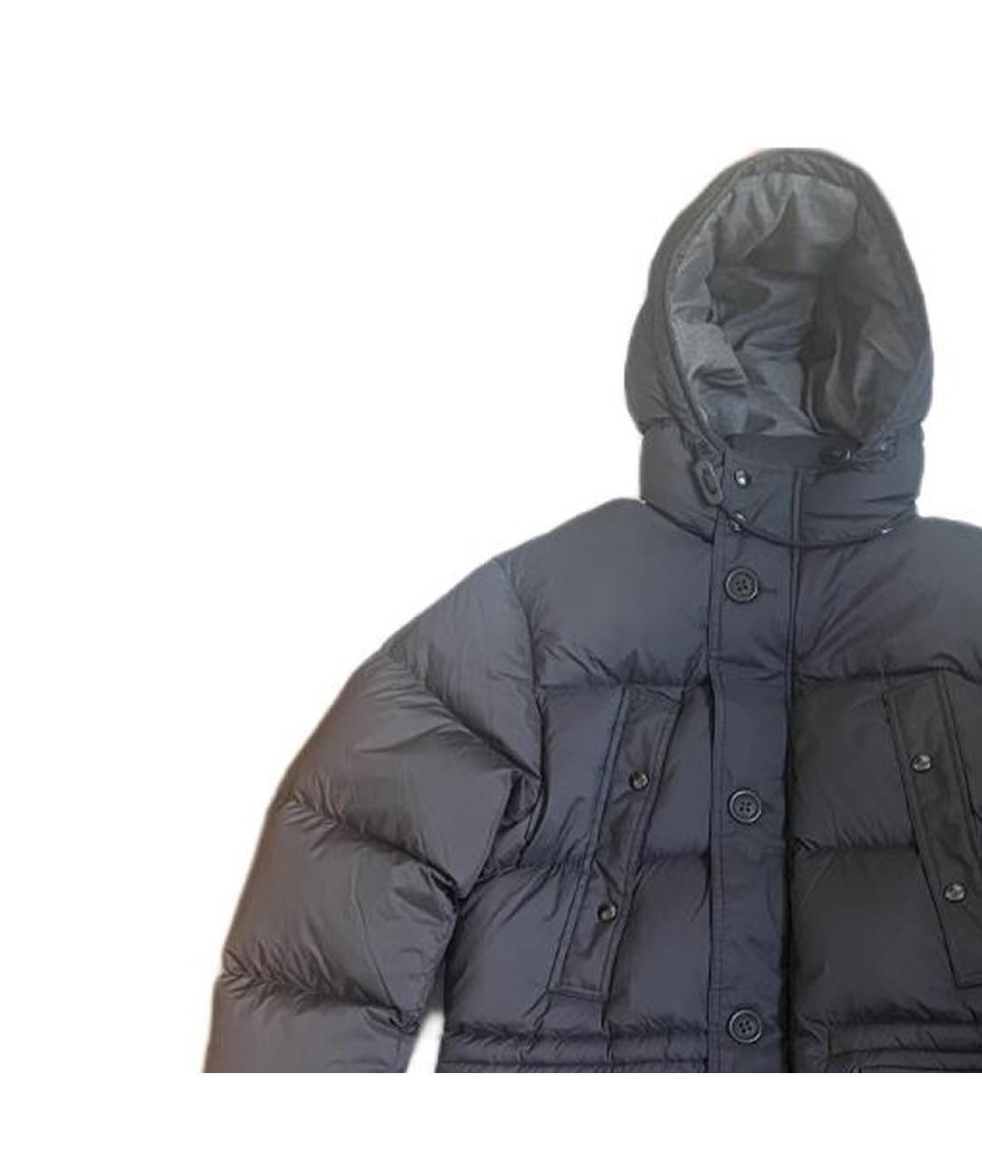 BURBERRY Темно-синий пуховик, фото 3