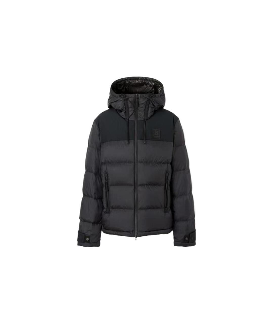 BURBERRY Черный пуховик, фото 1