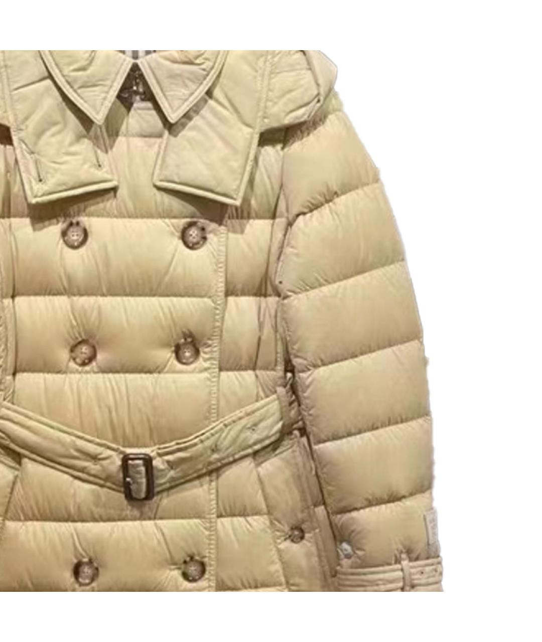BURBERRY Желтый пуховик, фото 6