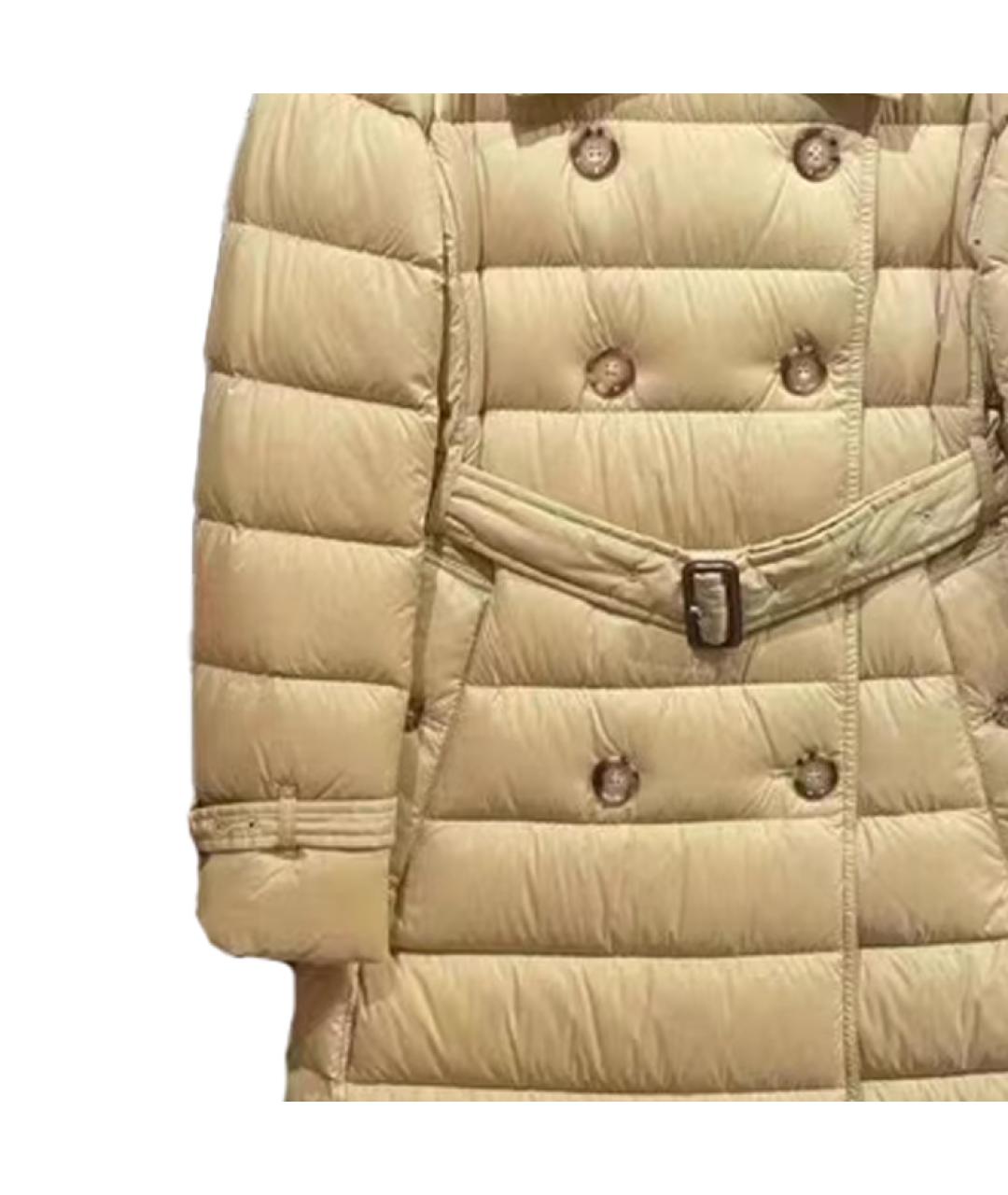 BURBERRY Желтый пуховик, фото 4