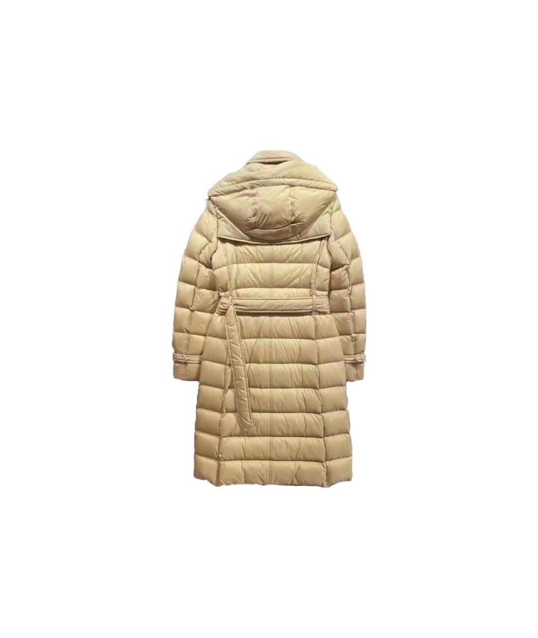 BURBERRY Желтый пуховик, фото 2