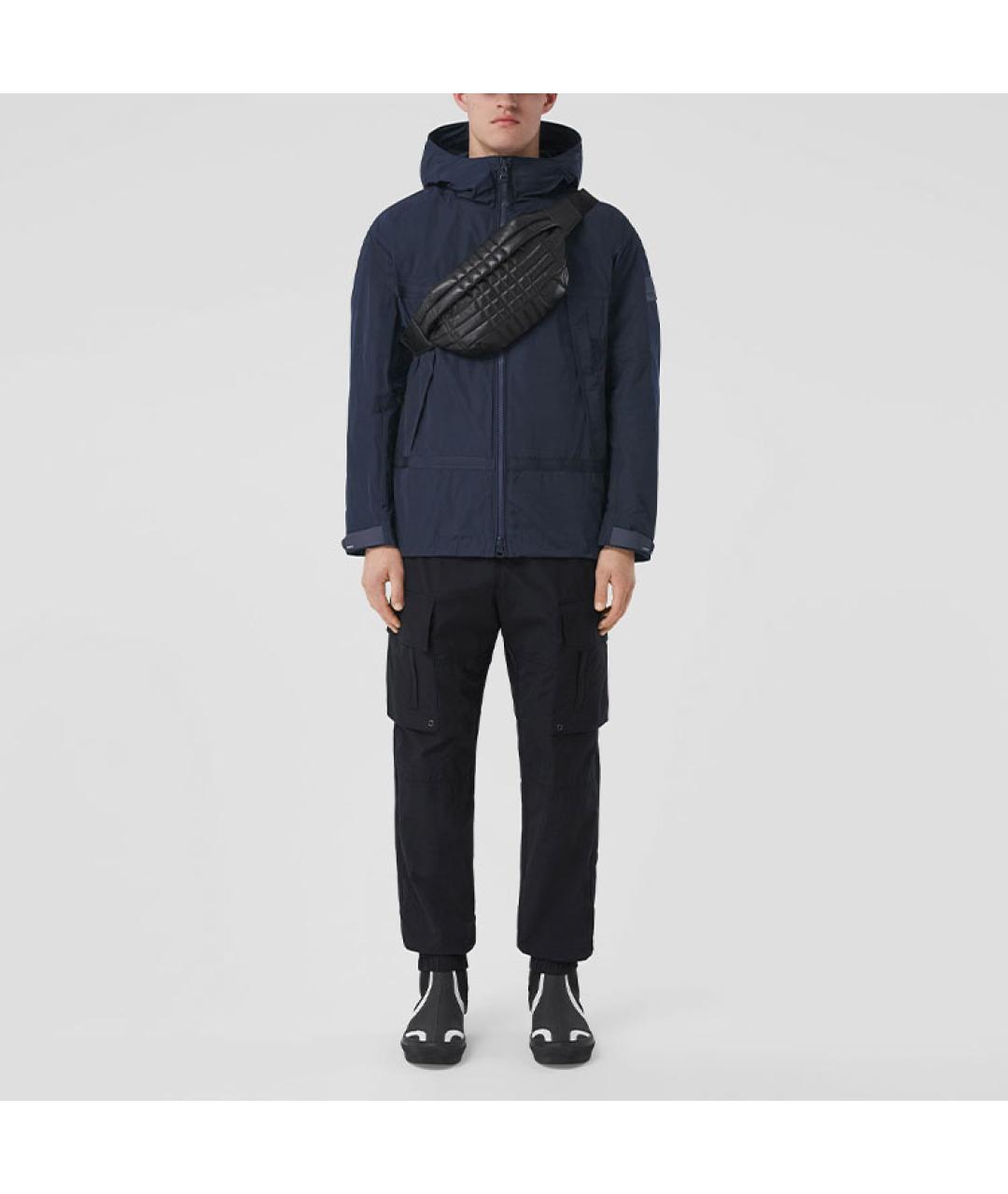 BURBERRY Темно-синяя куртка, фото 3