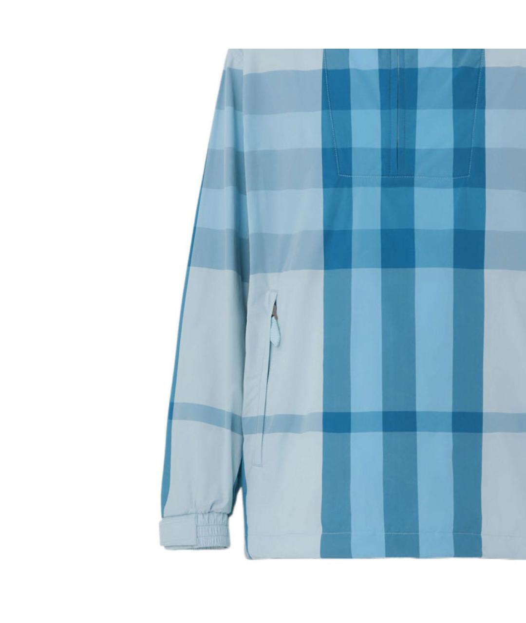 BURBERRY Голубая куртка, фото 4