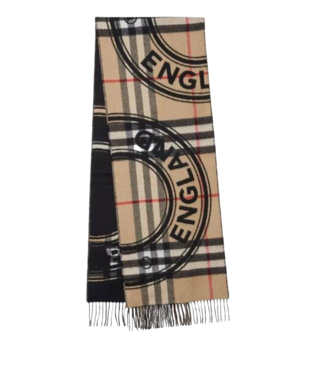 BURBERRY Мульти кашемировый шарф, фото 1
