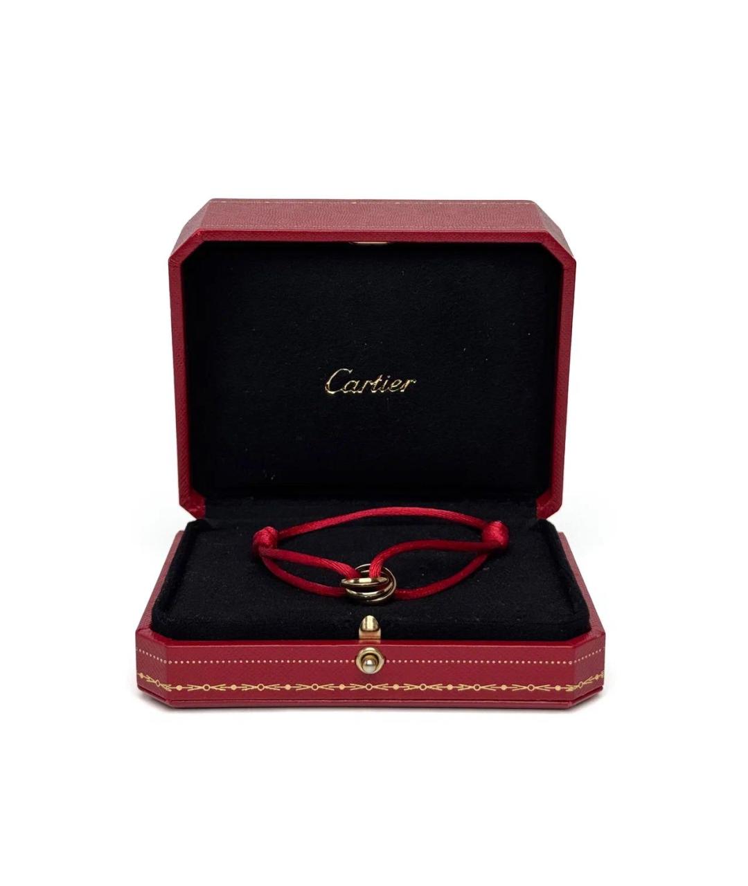 CARTIER Синий браслет из желтого золота, фото 1