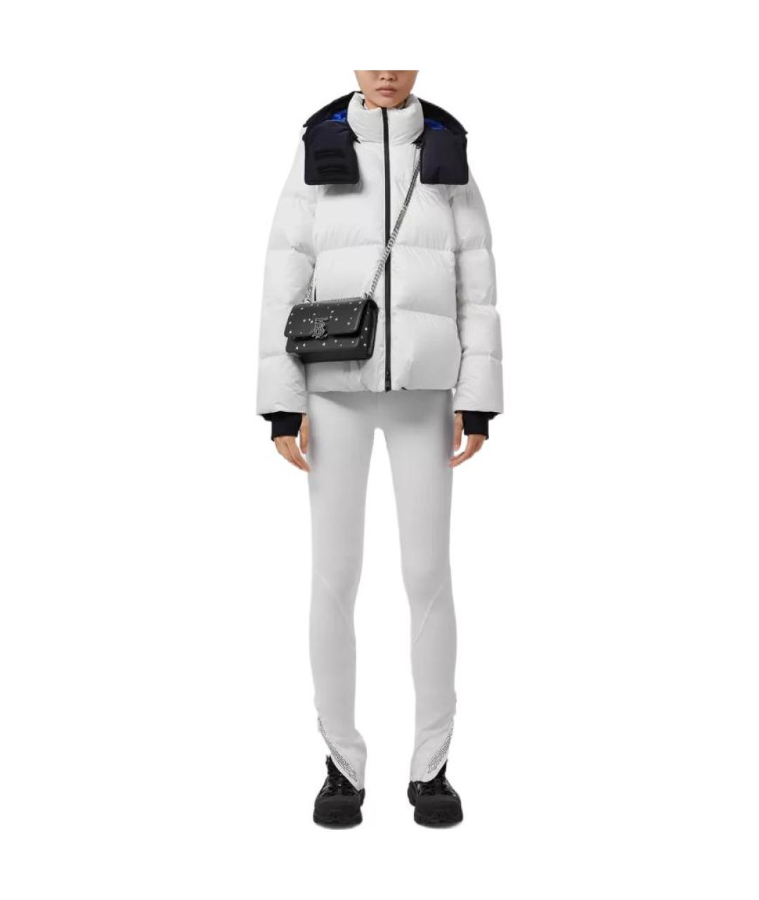 BURBERRY Белый пуховик, фото 3