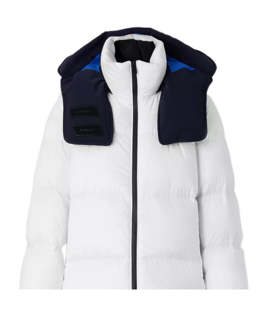 BURBERRY Белый пуховик, фото 4
