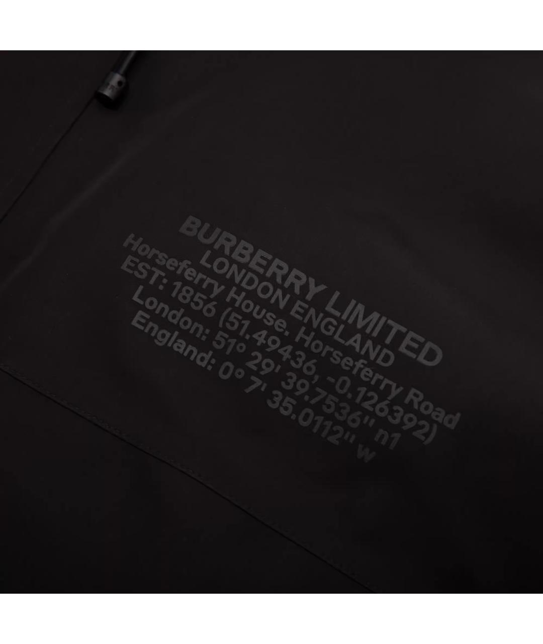 BURBERRY Черный пуховик, фото 5