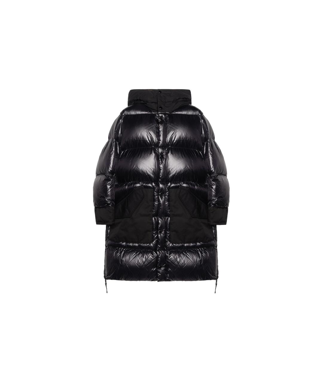 BURBERRY Черный пуховик, фото 1