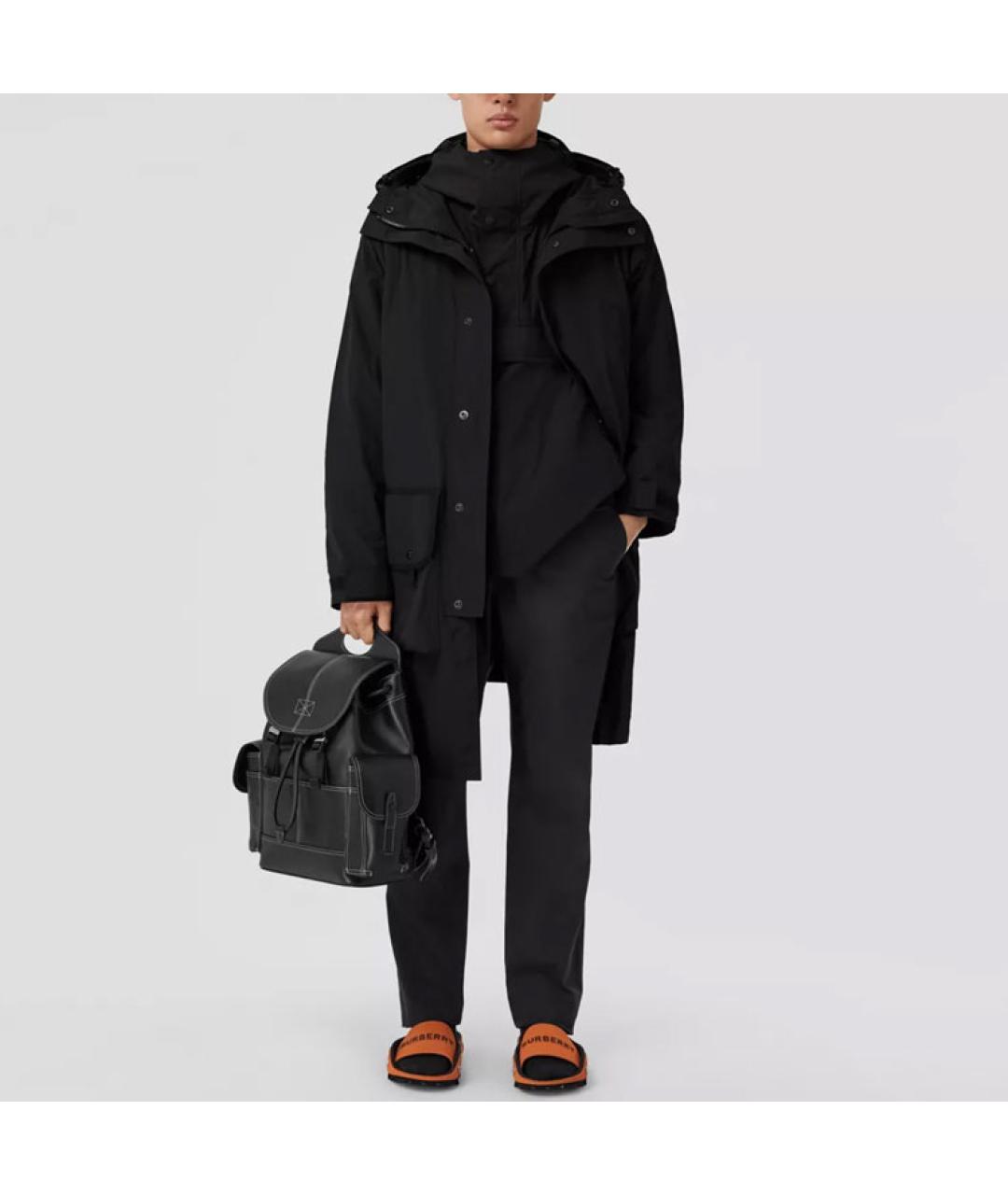 BURBERRY Черная куртка, фото 2