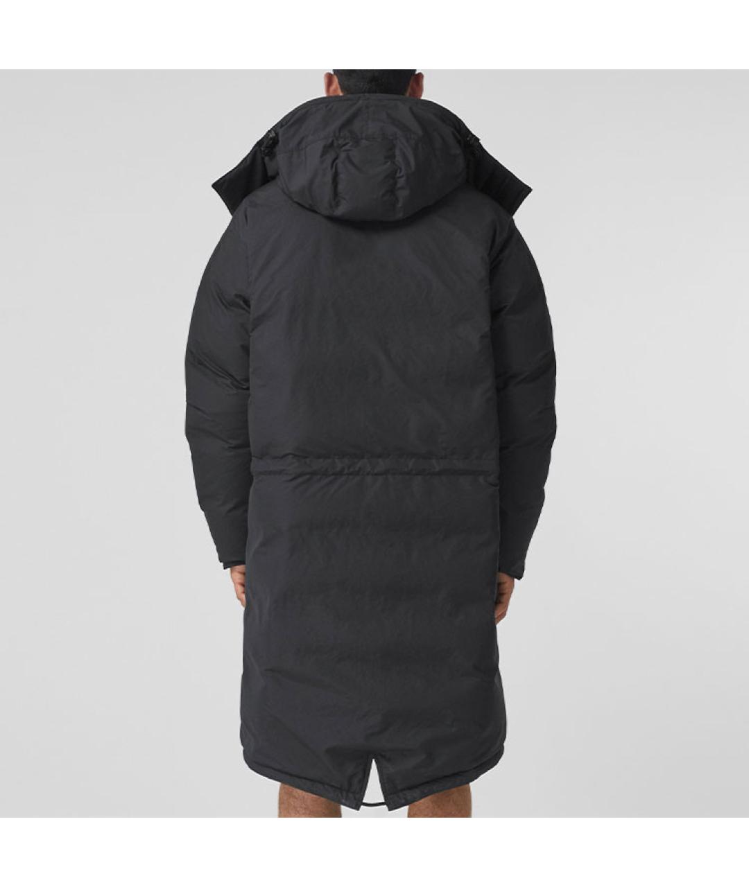 BURBERRY Черный пуховик, фото 3