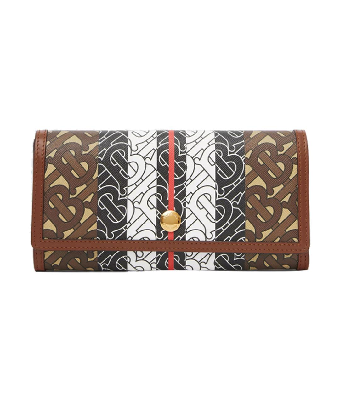 BURBERRY Коричневый кошелек, фото 1