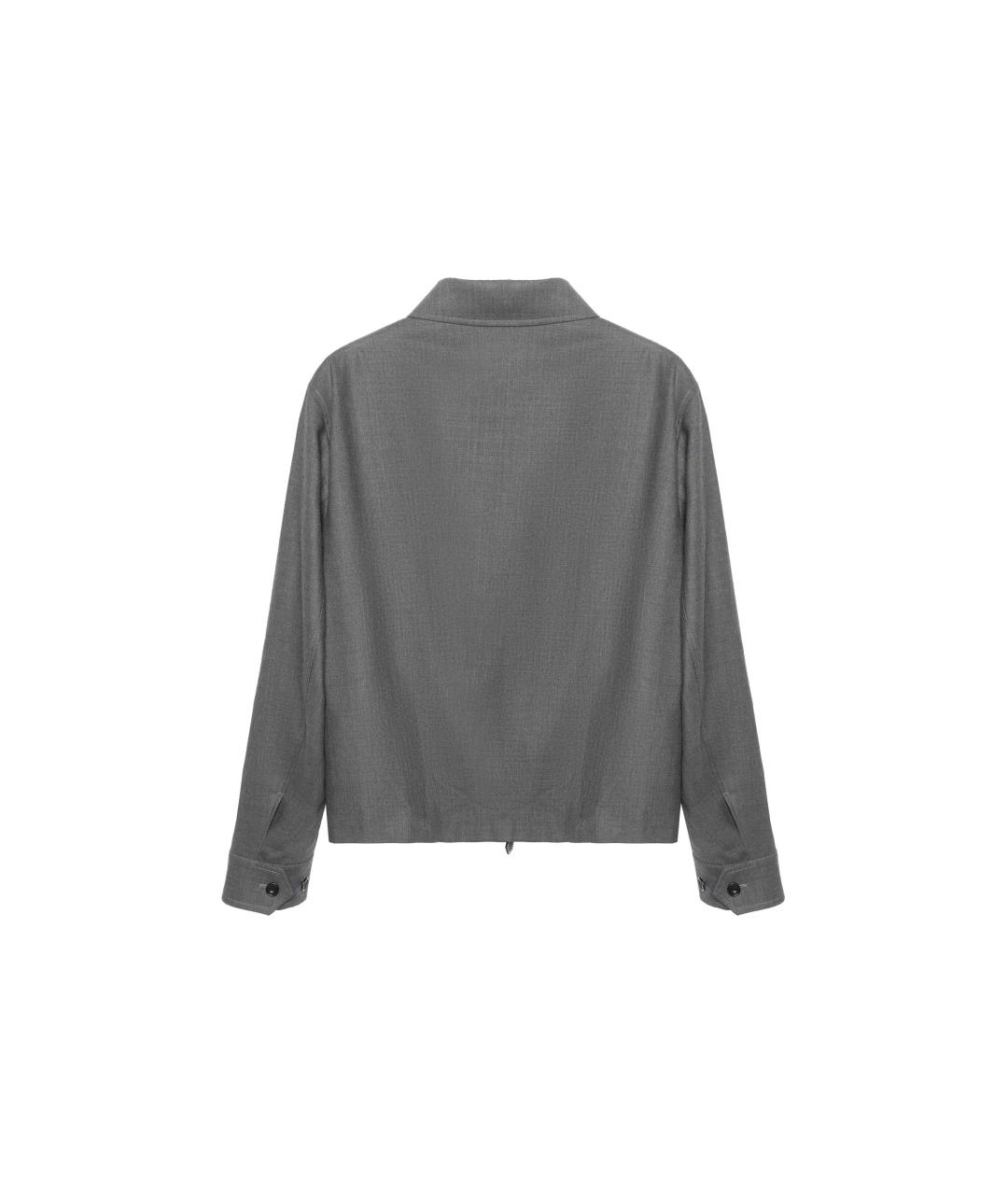 BURBERRY Серая куртка, фото 2