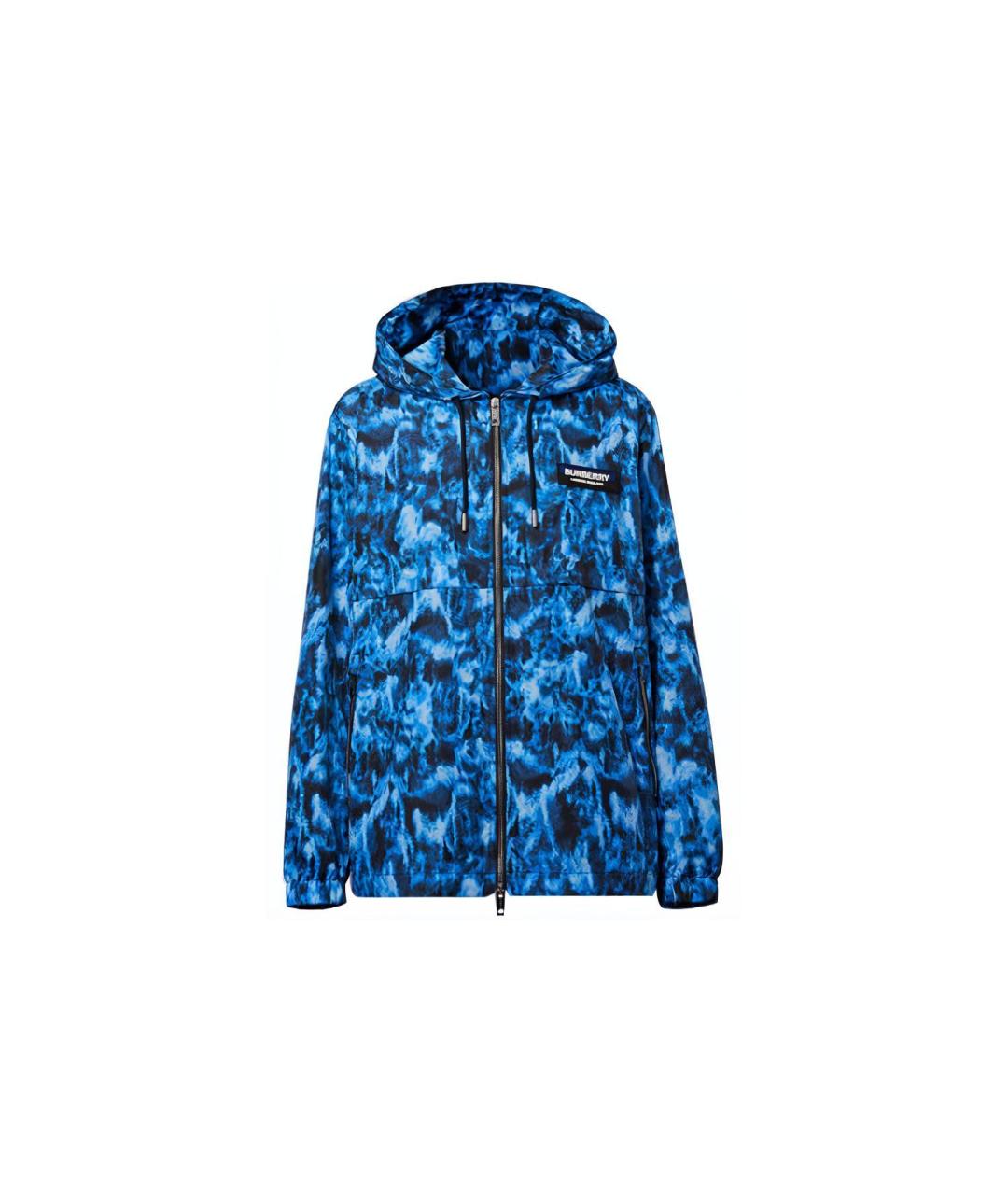 BURBERRY Синяя куртка, фото 1