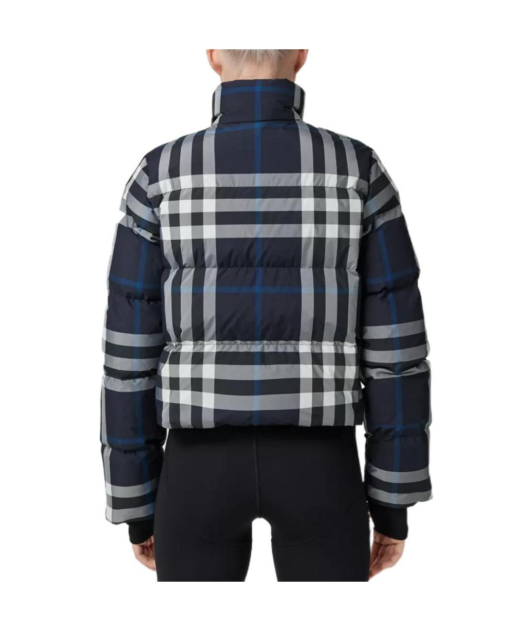 BURBERRY Темно-синий пуховик, фото 3
