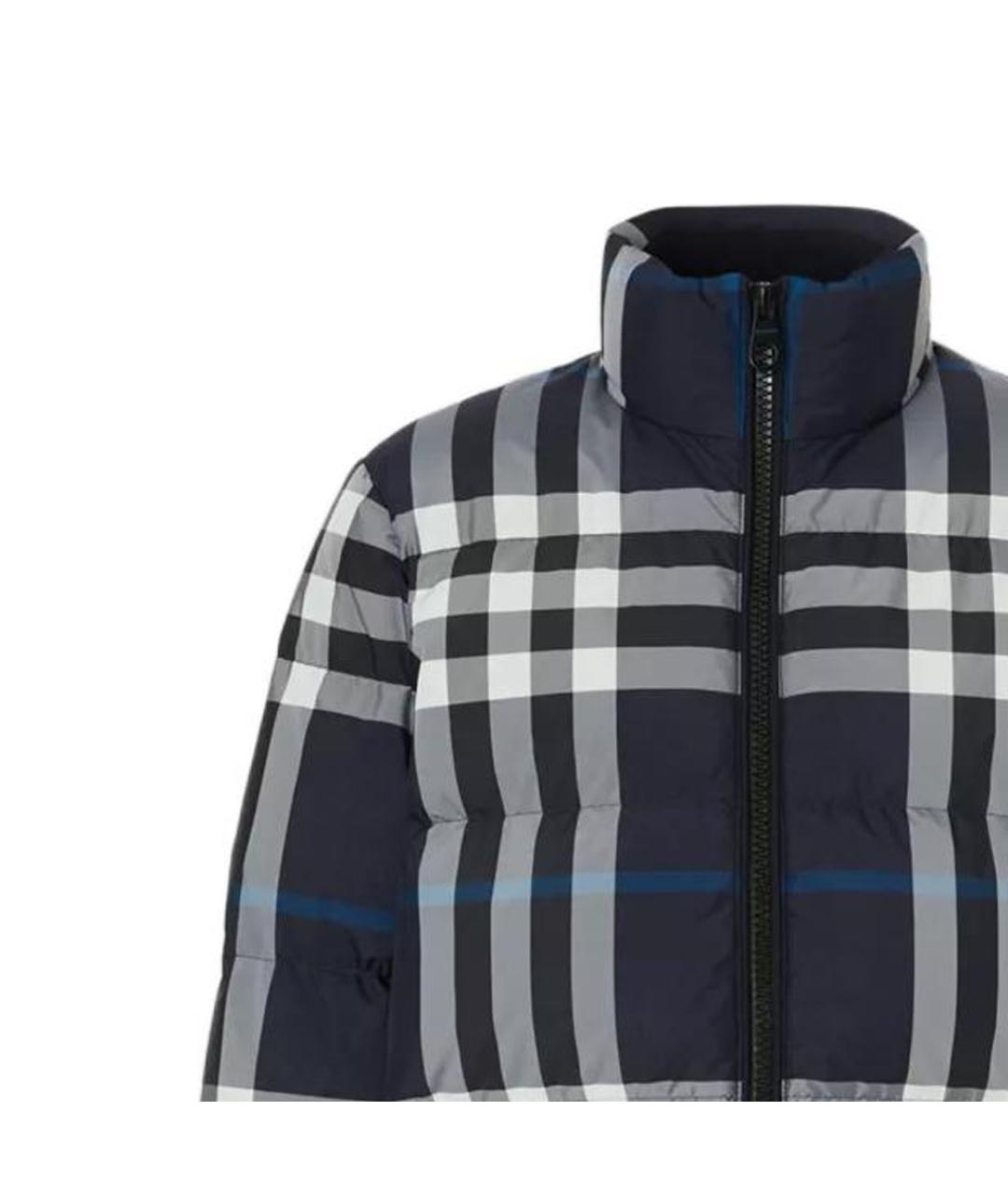 BURBERRY Темно-синий пуховик, фото 5