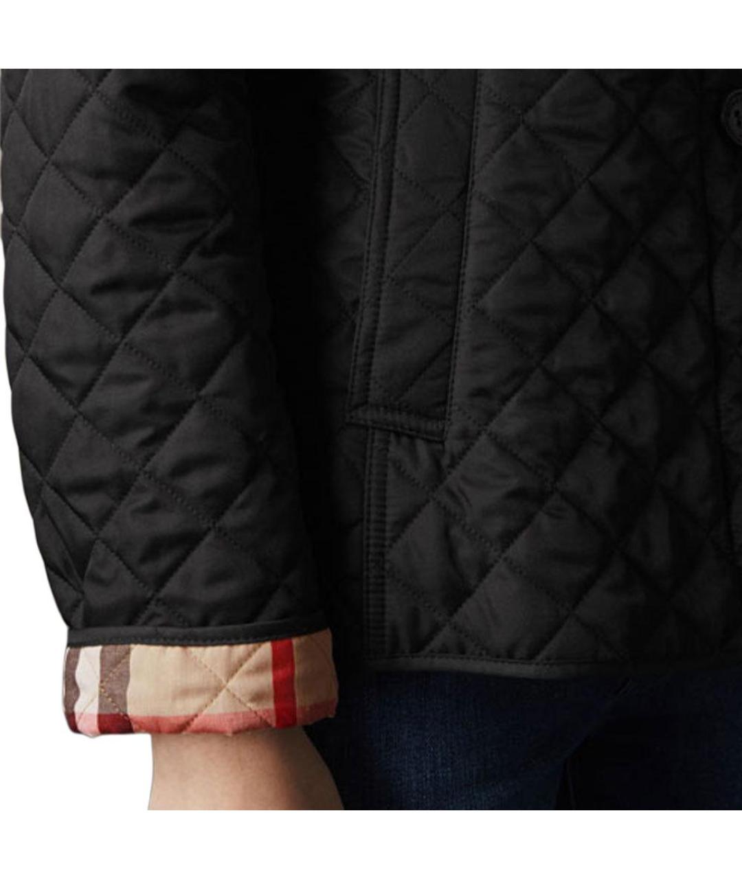 BURBERRY Черная куртка, фото 4