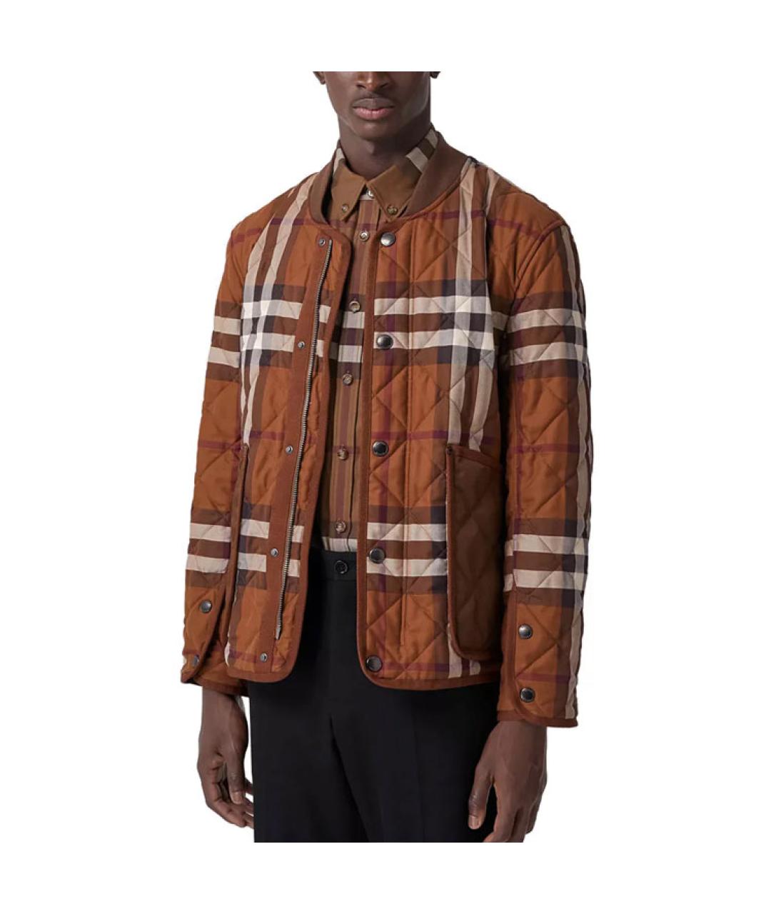 BURBERRY Коричневая куртка, фото 2