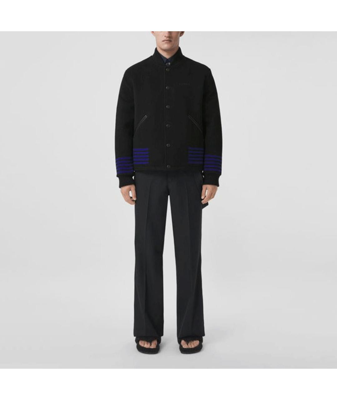 BURBERRY Черная куртка, фото 2
