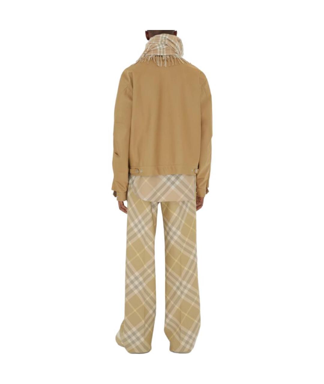 BURBERRY Бежевая куртка, фото 4