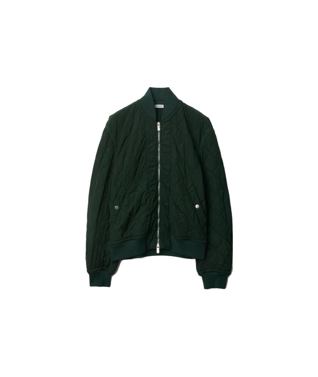 BURBERRY Зеленая куртка, фото 1