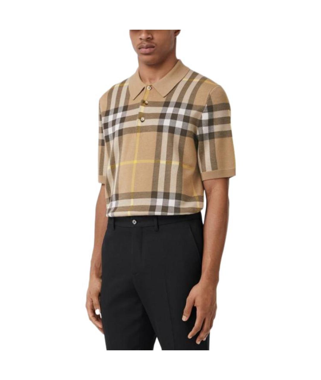 BURBERRY Бежевый джемпер / свитер, фото 4