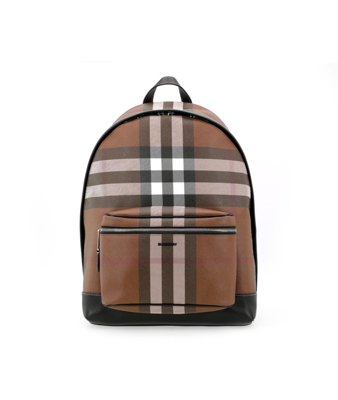 BURBERRY Коричневый кожаный рюкзак, фото 2