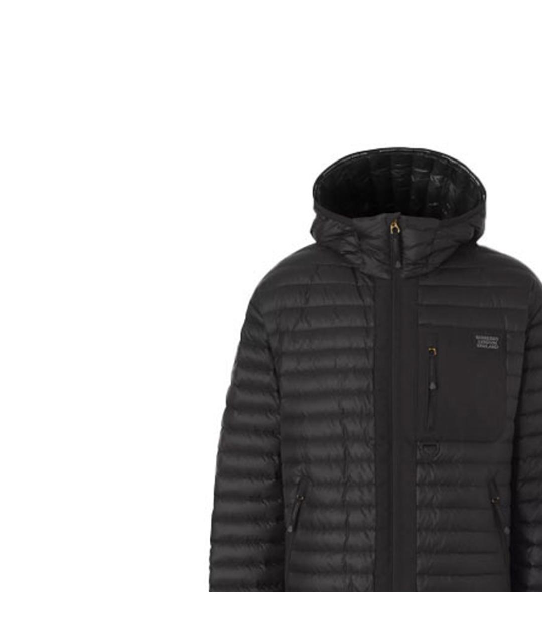 BURBERRY Черный пуховик, фото 6