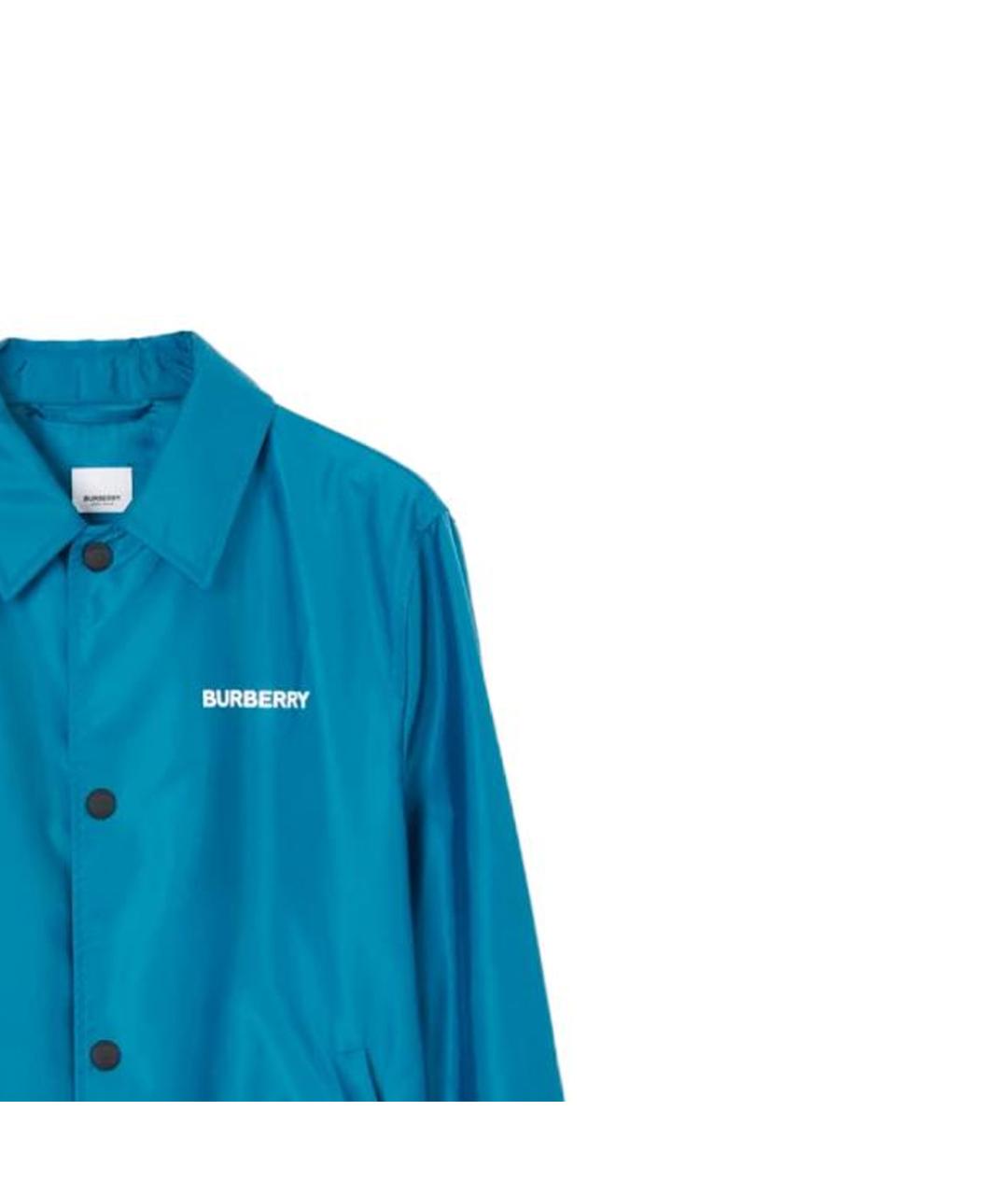 BURBERRY Синяя куртка, фото 5