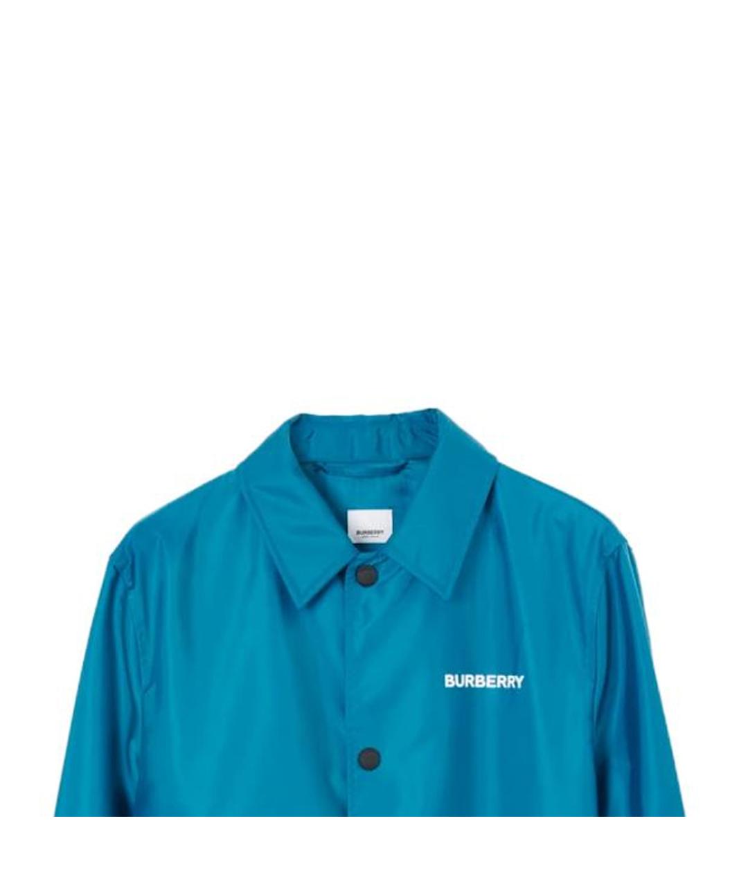 BURBERRY Синяя куртка, фото 6