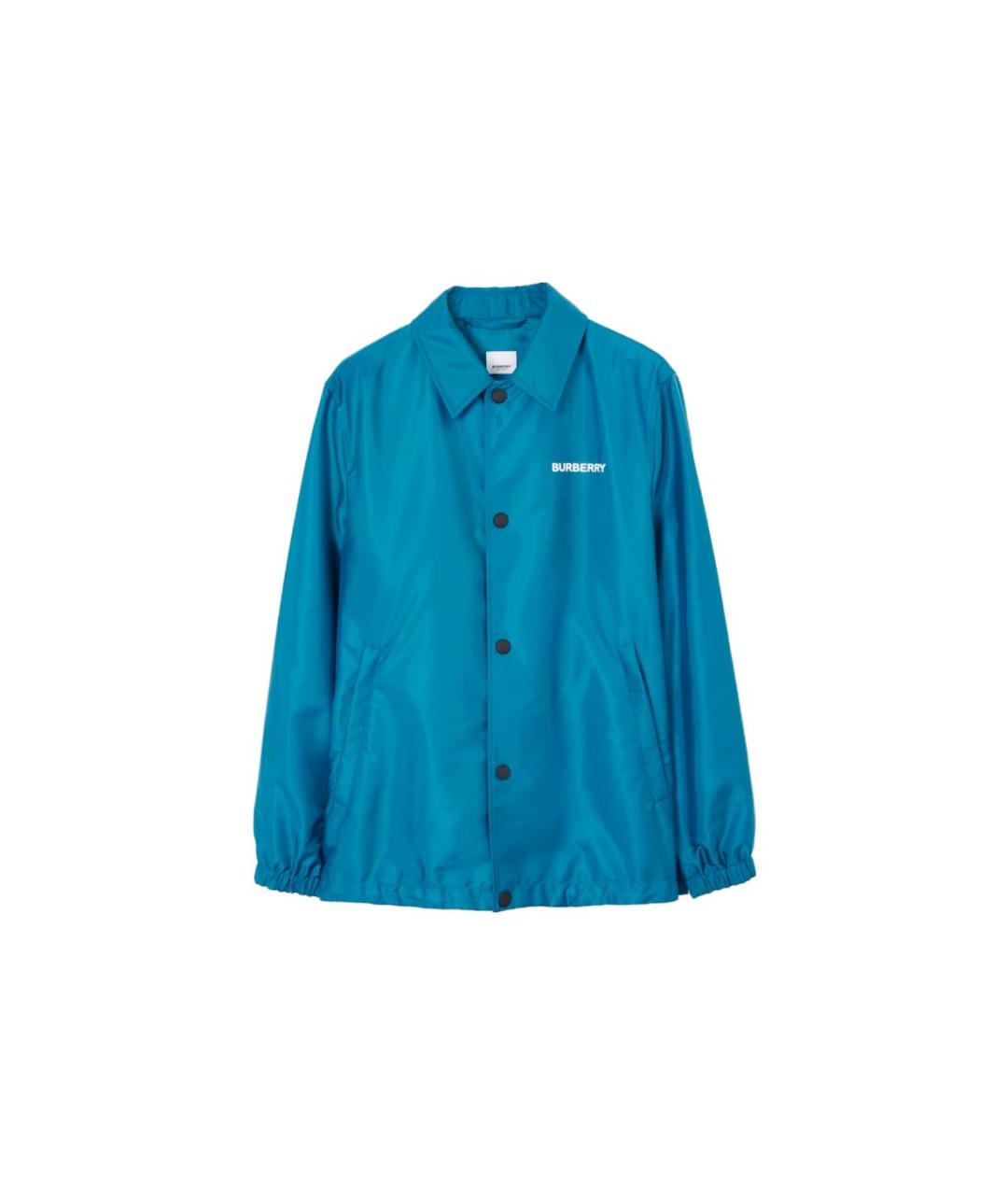 BURBERRY Синяя куртка, фото 1