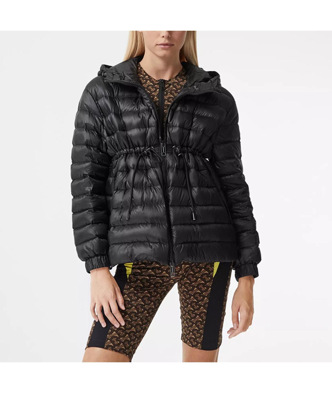 BURBERRY Черный пуховик, фото 3