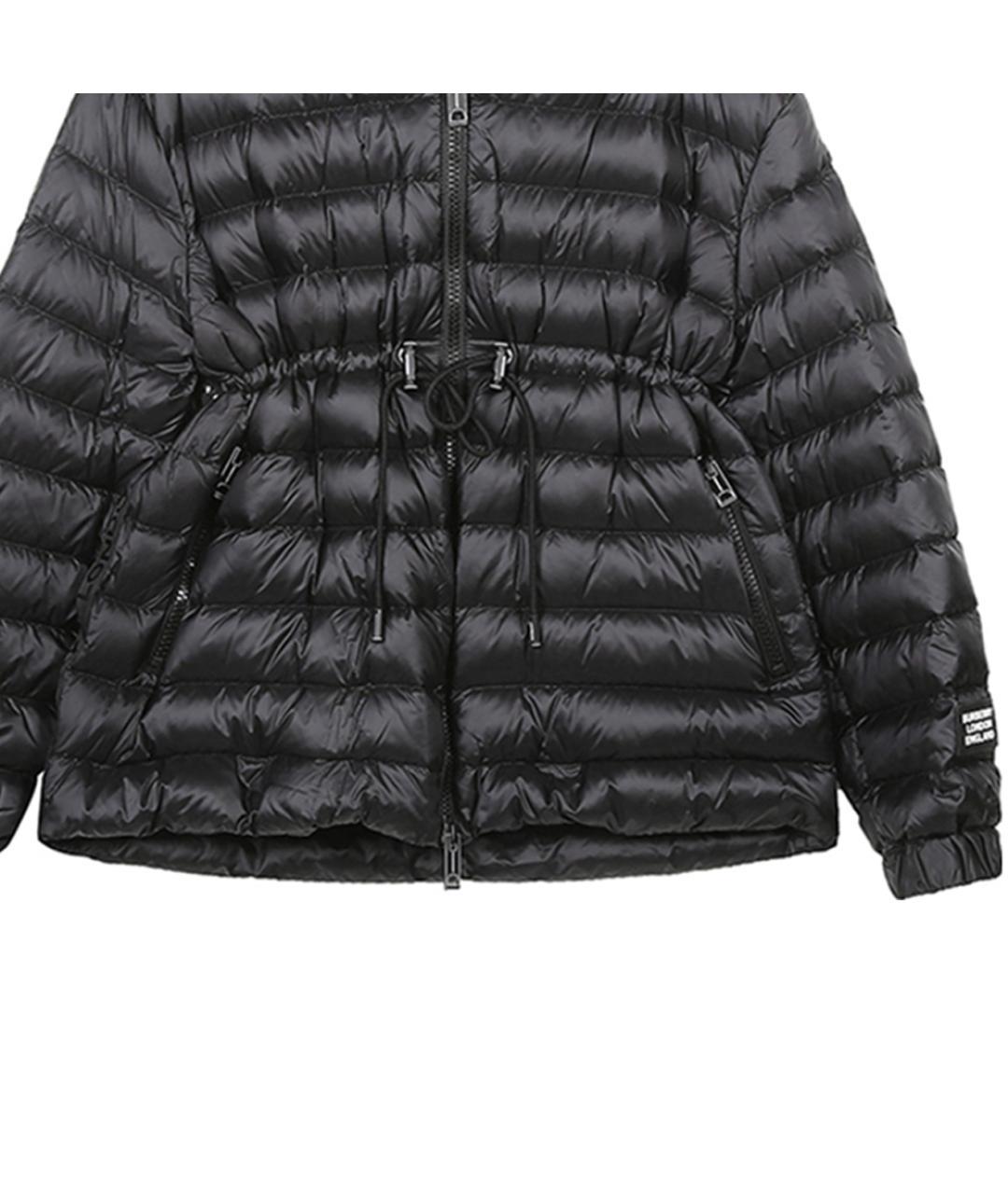 BURBERRY Черный пуховик, фото 6