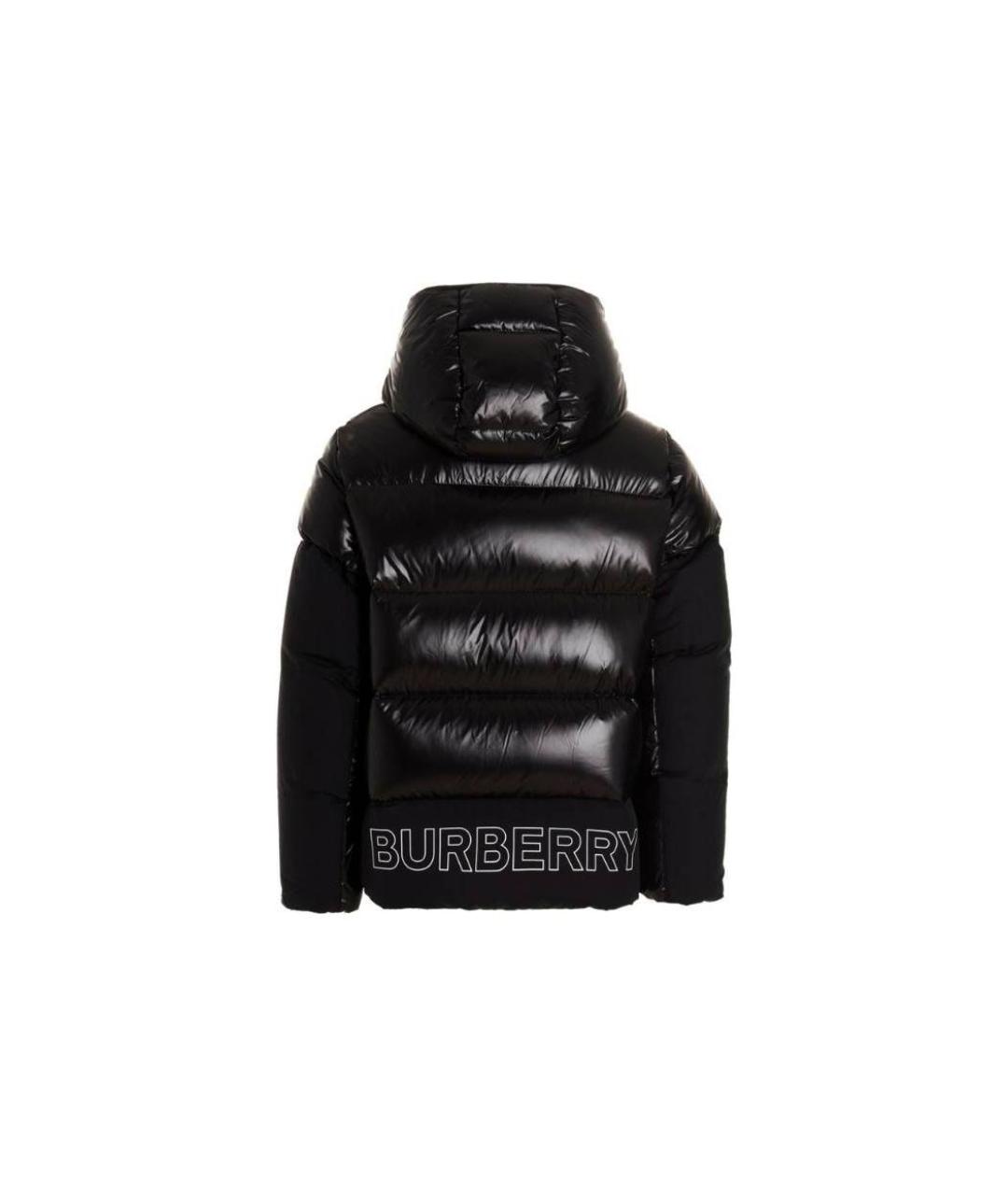 BURBERRY Черная куртка, фото 2