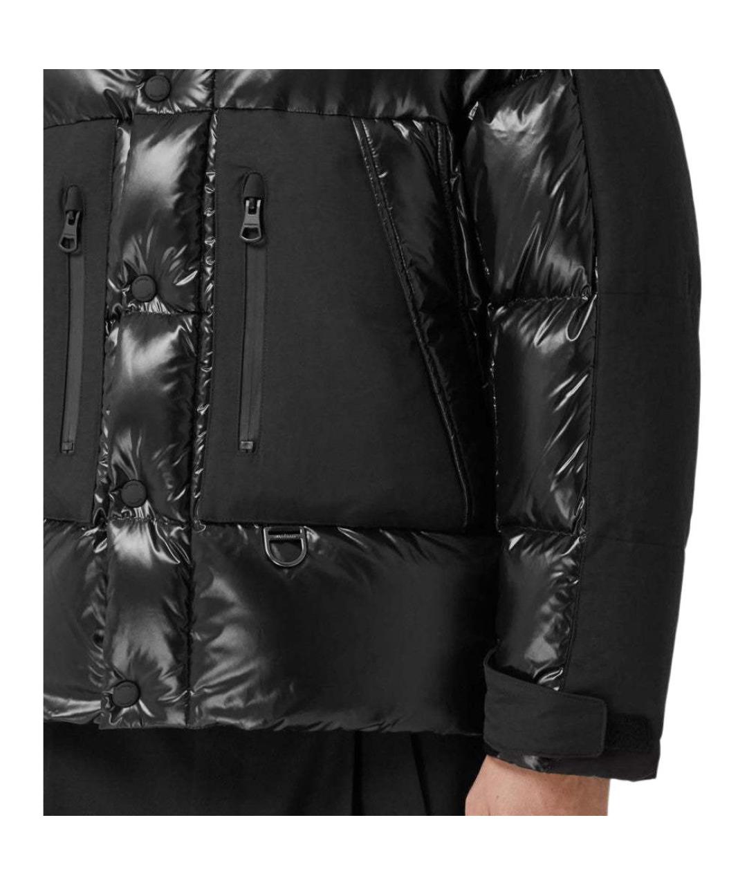 BURBERRY Черная куртка, фото 4