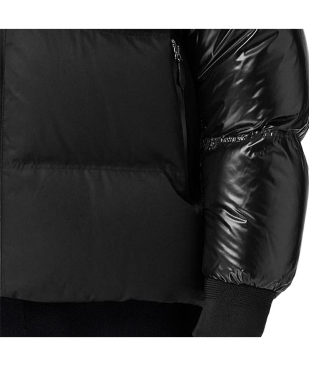 BURBERRY Черный пуховик, фото 4