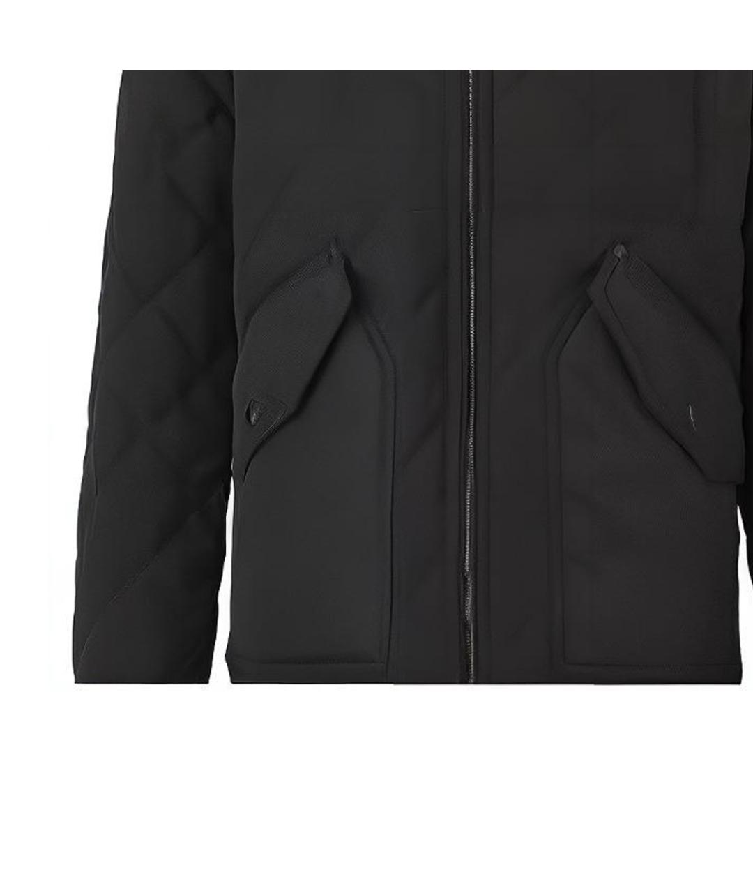 BURBERRY Черная куртка, фото 4