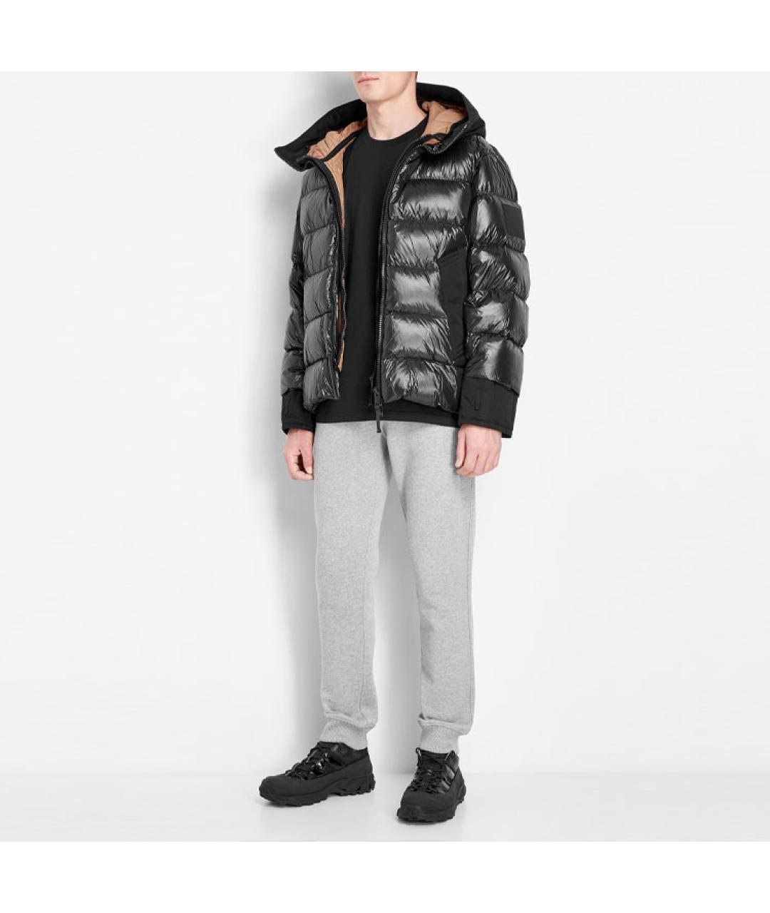 BURBERRY Черный пуховик, фото 2