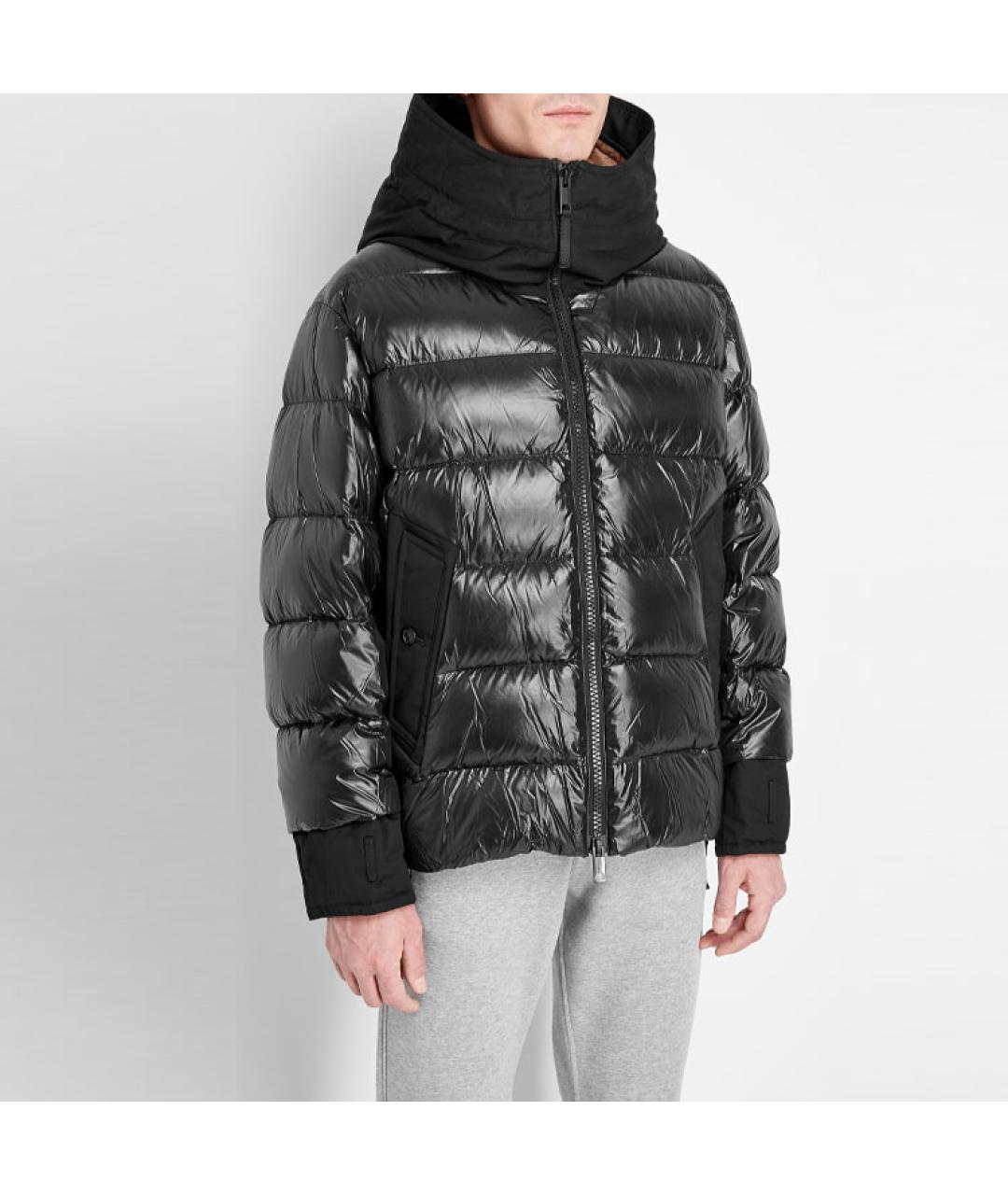 BURBERRY Черный пуховик, фото 4